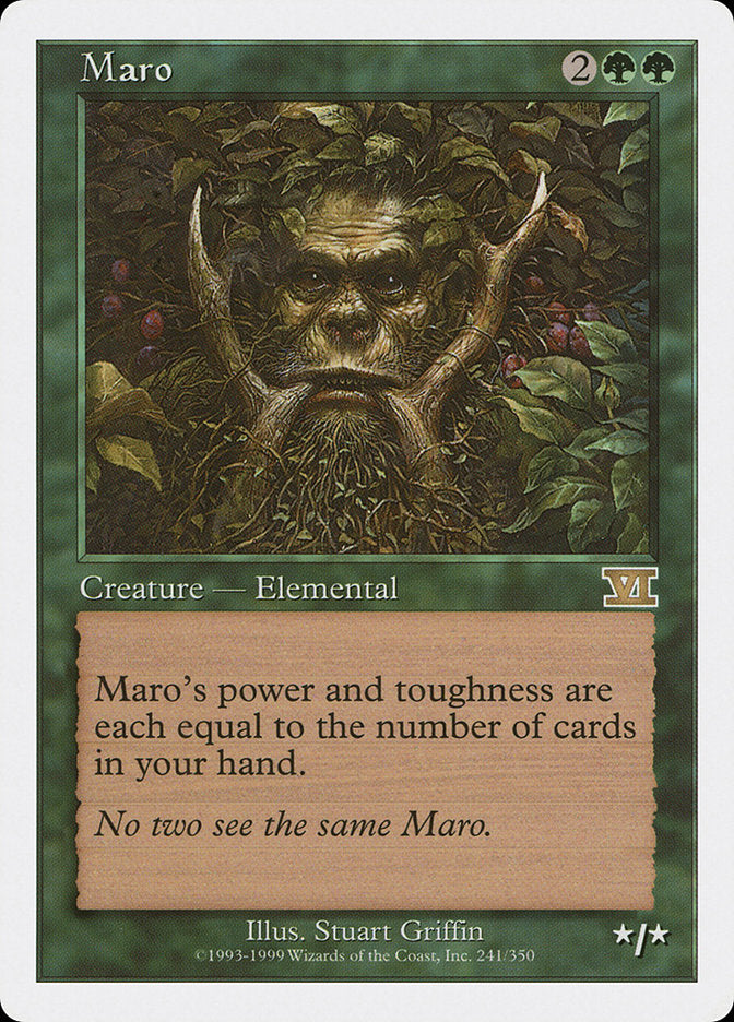 Maro [Classic Sixth Edition] | Golgari Games