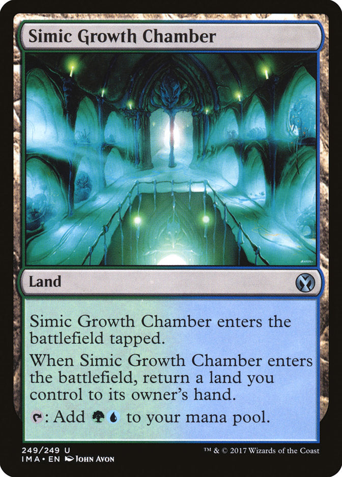 Simic Growth Chamber [Iconic Masters] | Golgari Games