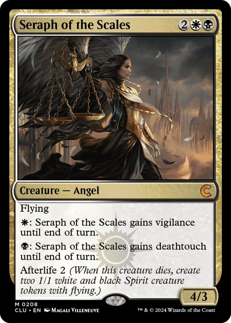 Seraph of the Scales [Ravnica: Clue Edition] | Local Legends
