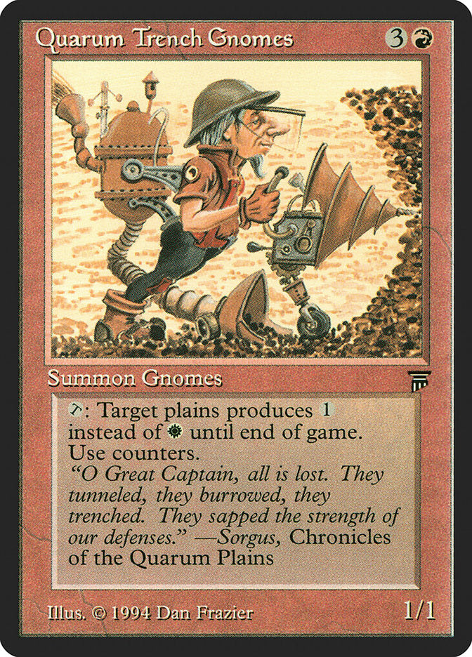 Quarum Trench Gnomes [Legends] | Local Legends