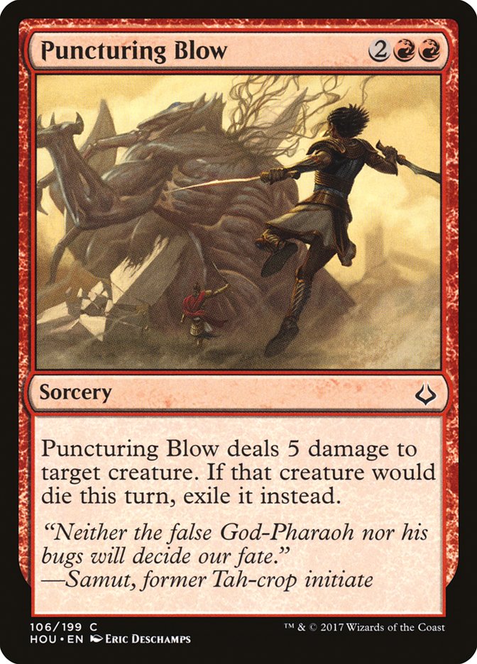 Puncturing Blow [Hour of Devastation] | Local Legends