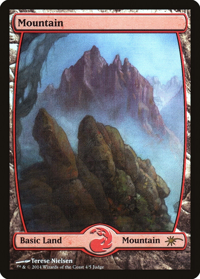 Mountain (4★) [Judge Gift Cards 2014] | Golgari Games