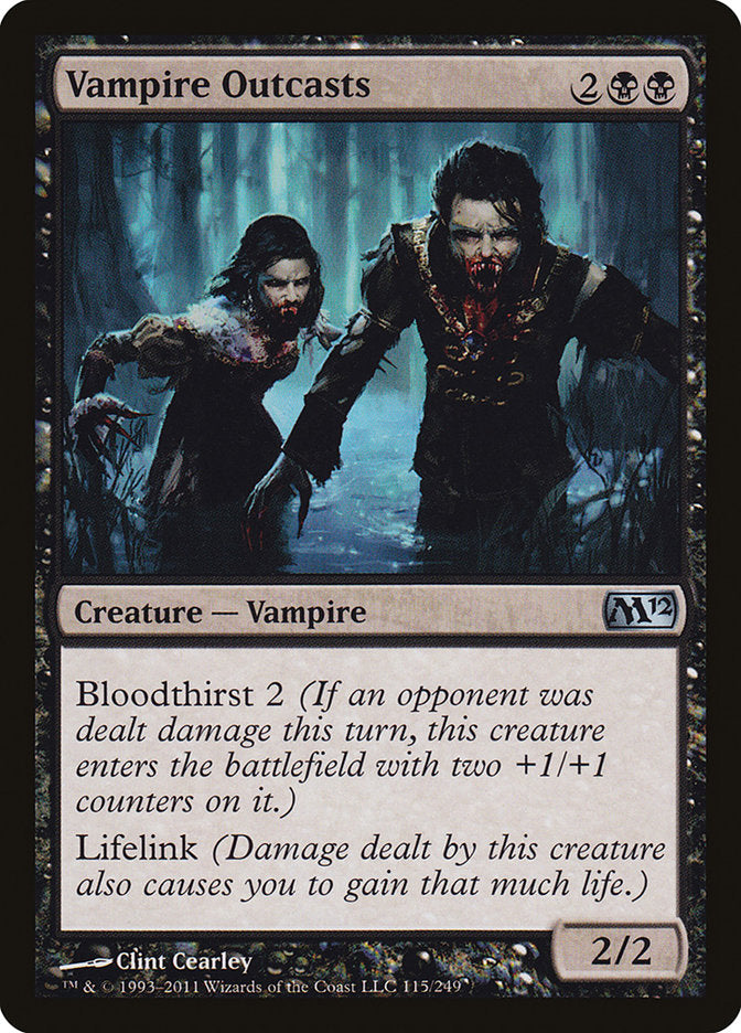 Vampire Outcasts [Magic 2012] | Golgari Games