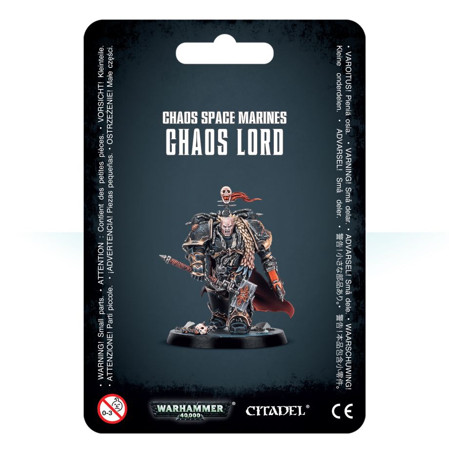 Warhammer 40K: Chaos Space Marines Chaos Lord | Golgari Games