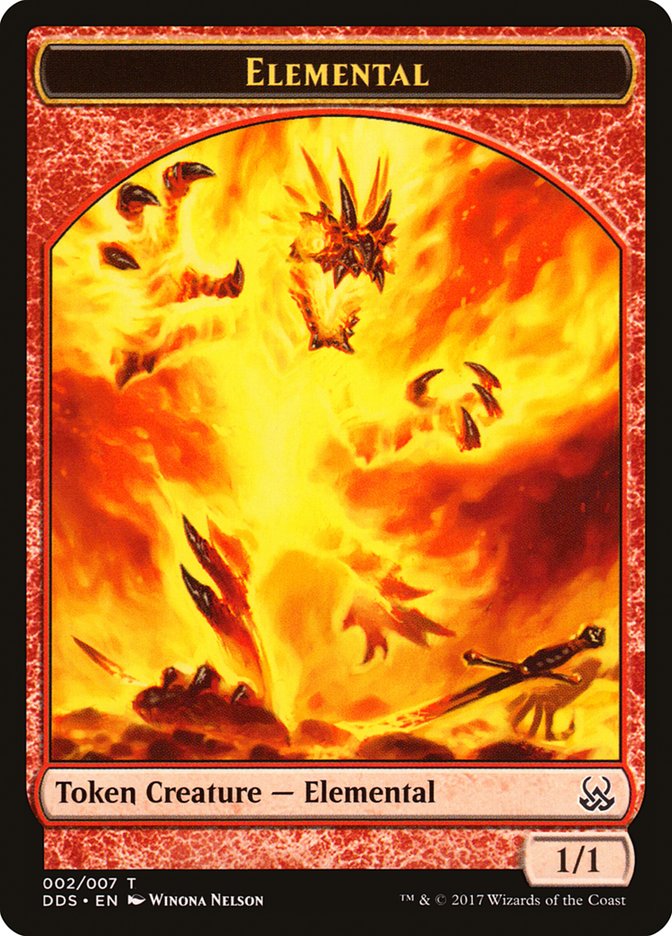 Elemental Token [Duel Decks: Mind vs. Might Tokens] | Local Legends
