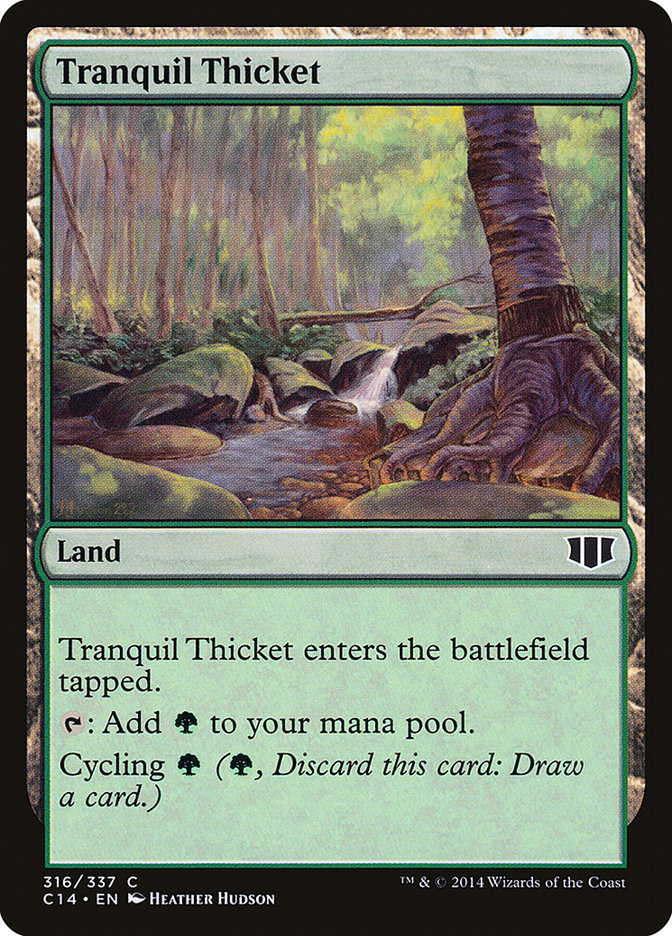 Tranquil Thicket [Commander 2014] | Golgari Games