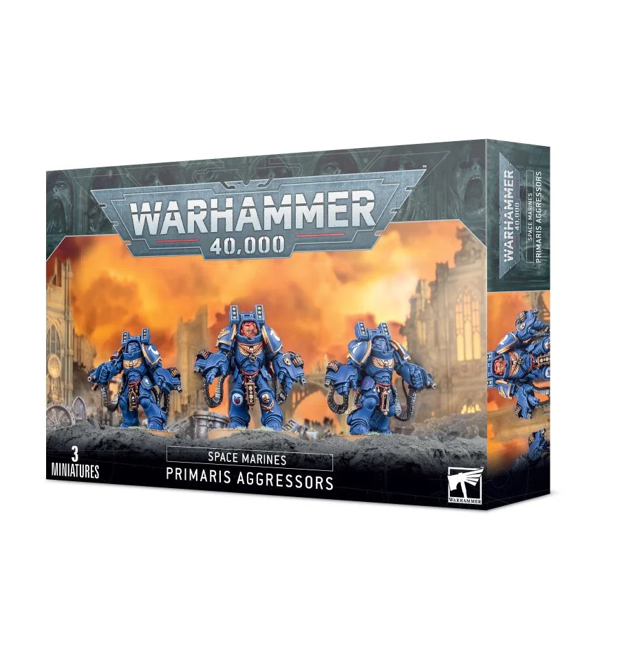 Warhammer 40K: Space Marines Prismaris Aggressors | Golgari Games