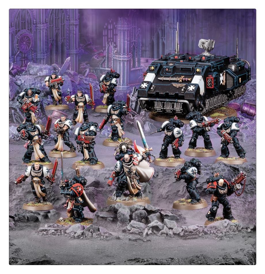 Warhammer 40K: Combat Patrol Black Templars | Golgari Games