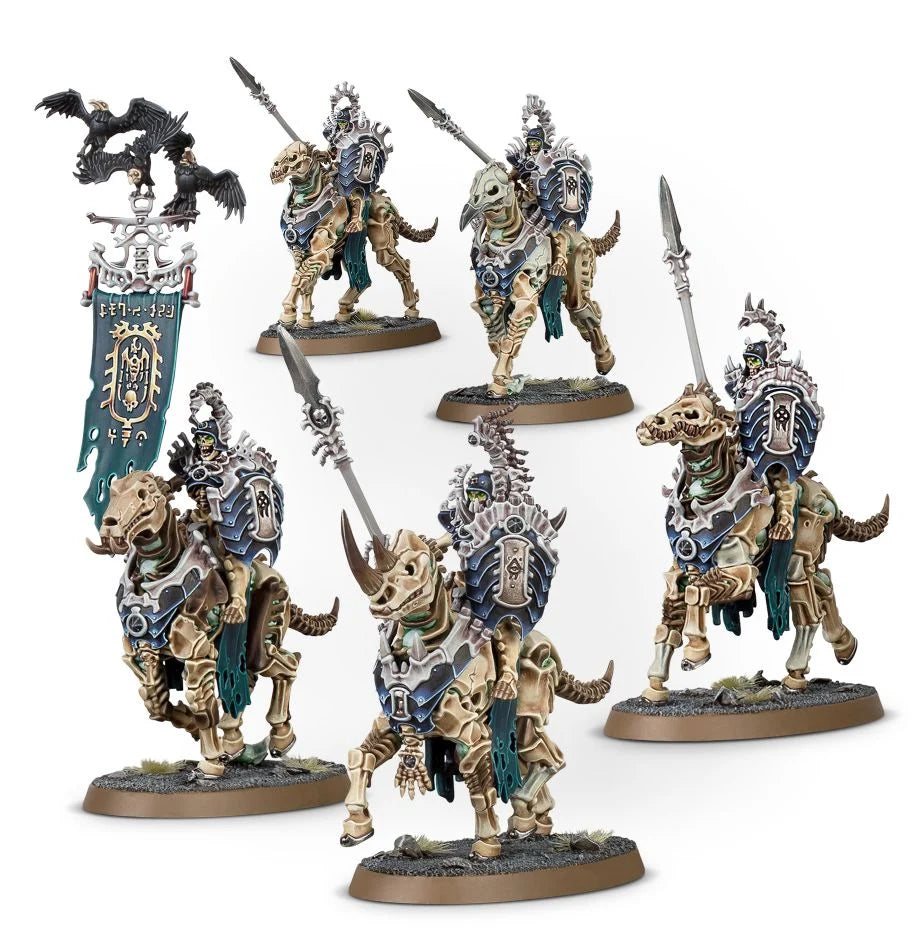 Warhammer Age of Sigmar: Ossiarch Bonereapers Kavalos Deathriders | Golgari Games