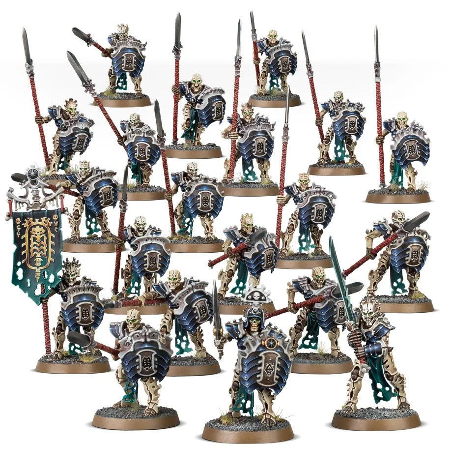 Warhammer Age of Sigmar: Ossiarch Bonereapers Mortek Guard | Golgari Games