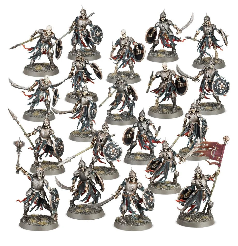 Warhammer Age of Sigmar: Soulblight Gravelords Deathrattle Skeletons | Golgari Games