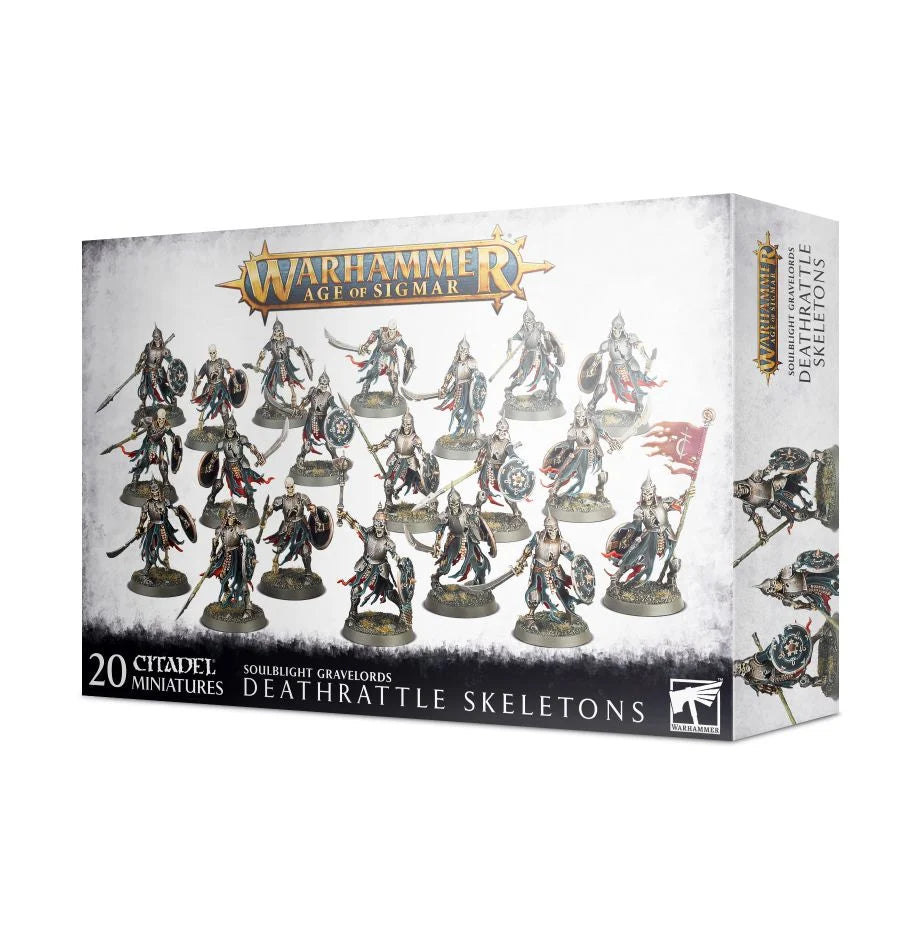 Warhammer Age of Sigmar: Soulblight Gravelords Deathrattle Skeletons | Golgari Games