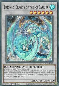 Brionac, Dragon of the Ice Barrier [SDFC-EN043] Super Rare | Golgari Games