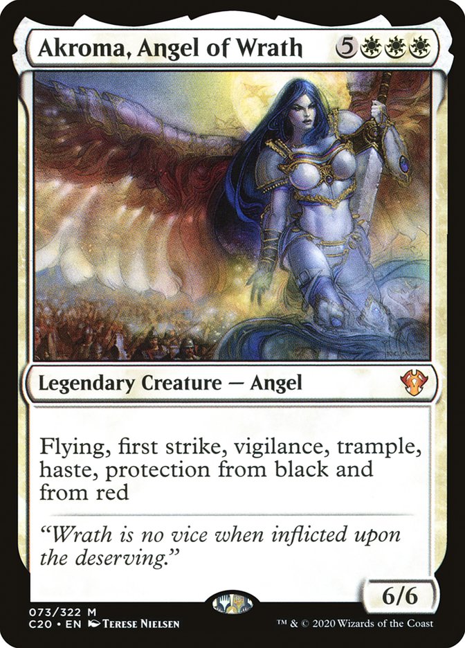 Akroma, Angel of Wrath [Commander 2020] | Golgari Games