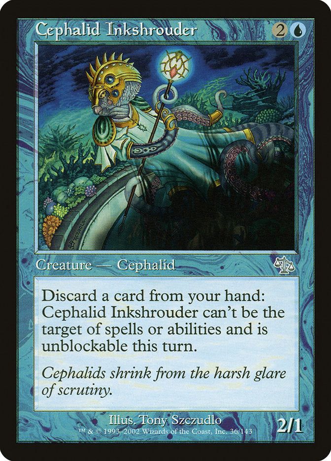 Cephalid Inkshrouder [Judgment] | Golgari Games