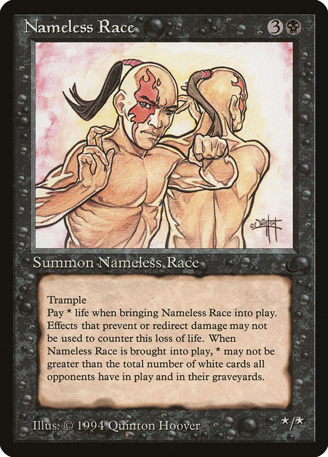 Nameless Race [The Dark] | Local Legends