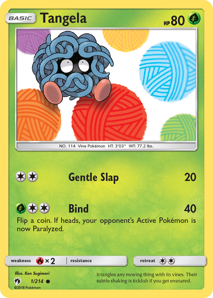 Tangela (1/214) [Sun & Moon: Lost Thunder] | Local Legends