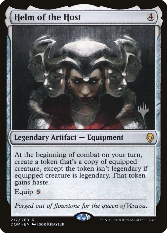 Helm of the Host (Promo Pack) [Dominaria Promos] | Local Legends