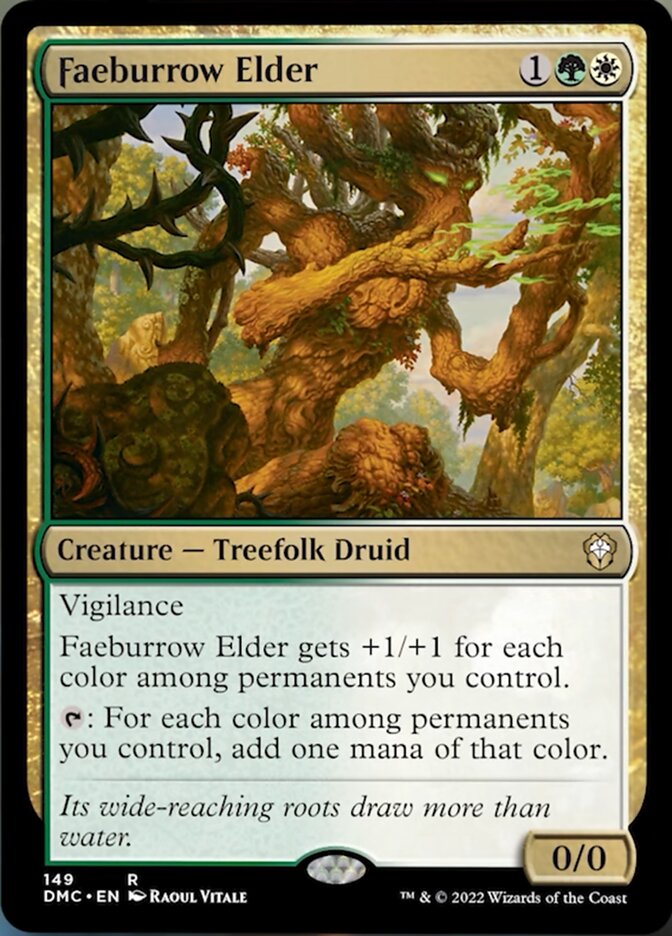 Faeburrow Elder [Dominaria United Commander] | Golgari Games