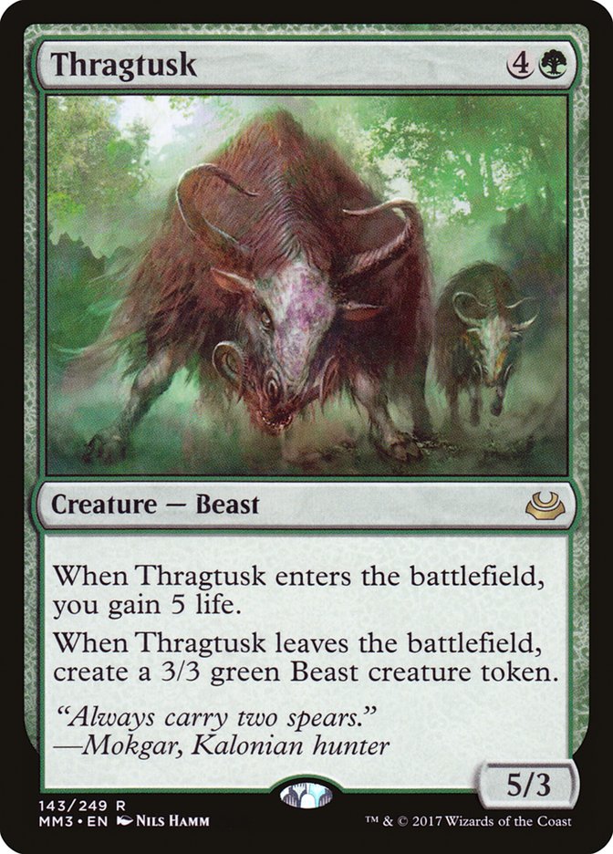 Thragtusk [Modern Masters 2017] | Golgari Games