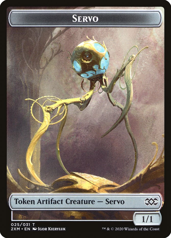 Servo Token [Double Masters Tokens] | Golgari Games