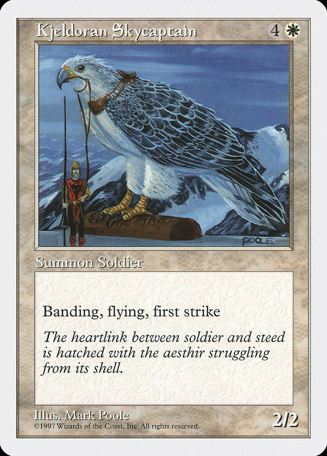 Kjeldoran Skycaptain [Fifth Edition] | Local Legends