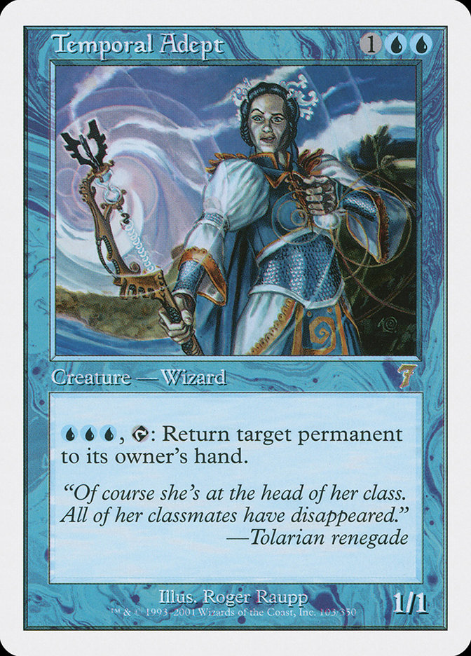 Temporal Adept [Seventh Edition] | Local Legends