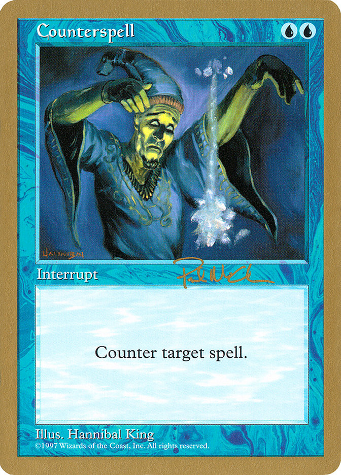 Counterspell (Paul McCabe) [World Championship Decks 1997] | Golgari Games