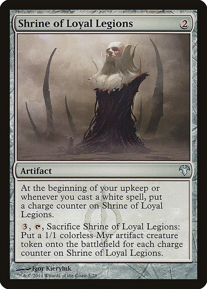 Shrine of Loyal Legions [Modern Event Deck 2014] | Local Legends