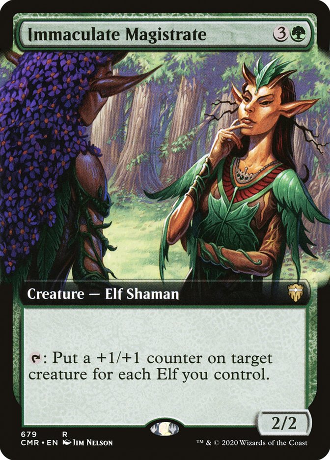 Immaculate Magistrate (Extended Art) [Commander Legends] | Local Legends