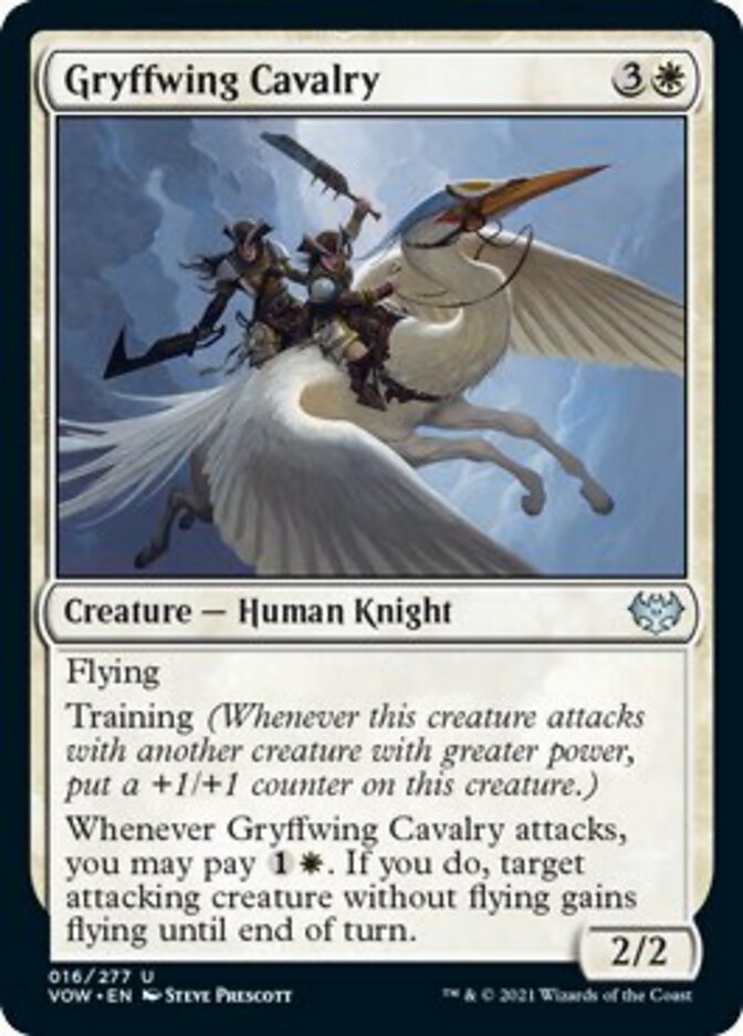 Gryffwing Cavalry [Innistrad: Crimson Vow] | Golgari Games