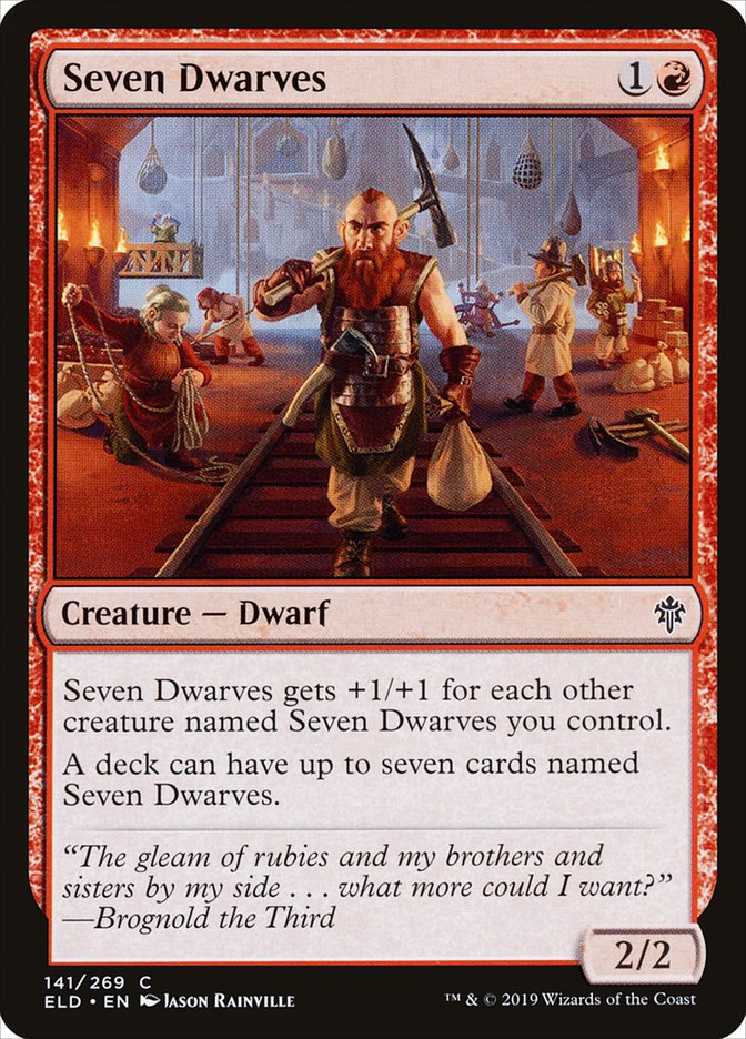 Seven Dwarves [Throne of Eldraine] | Golgari Games