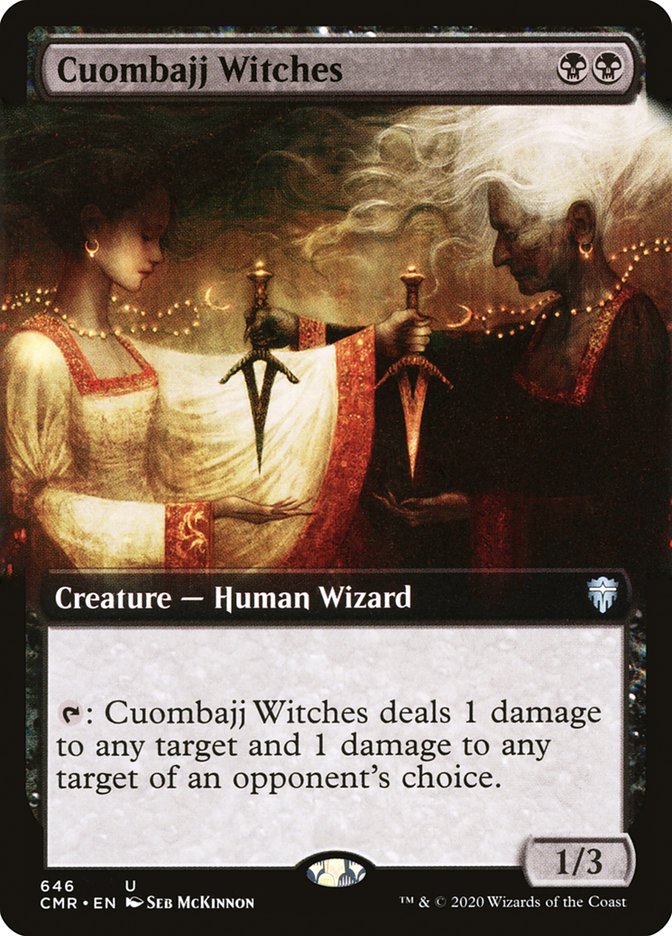 Cuombajj Witches (Extended Art) [Commander Legends] | Golgari Games