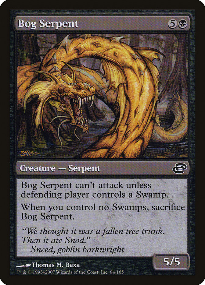 Bog Serpent [Planar Chaos] | Golgari Games