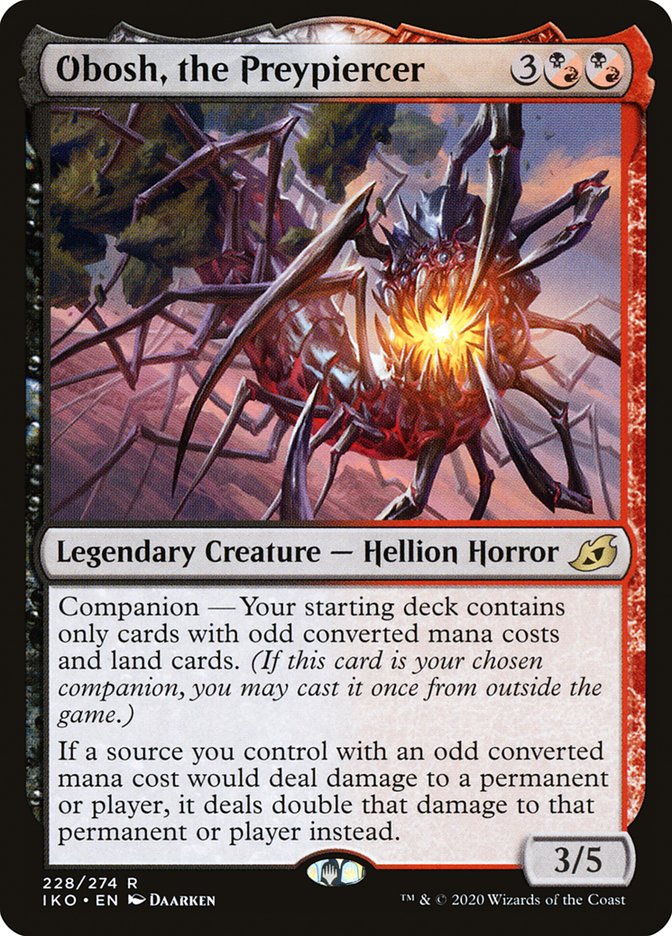 Obosh, the Preypiercer [Ikoria: Lair of Behemoths] | Local Legends