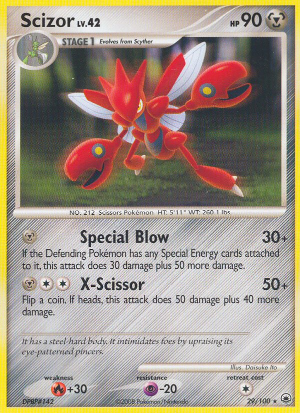 Scizor (29/100) [Diamond & Pearl: Majestic Dawn] | Golgari Games