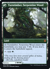 Turntimber Symbiosis // Turntimber, Serpentine Wood [Zendikar Rising Prerelease Promos] | Golgari Games