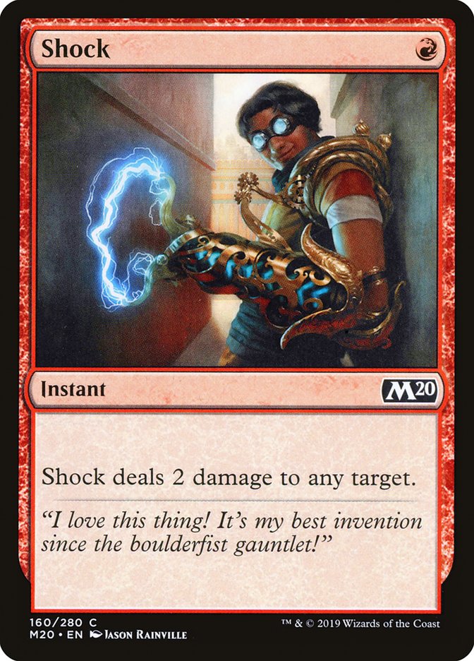 Shock [Core Set 2020] | Local Legends