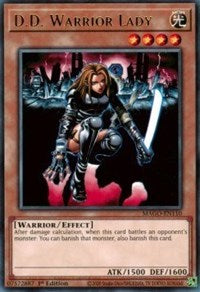 D.D. Warrior Lady [MAGO-EN110] Rare | Golgari Games