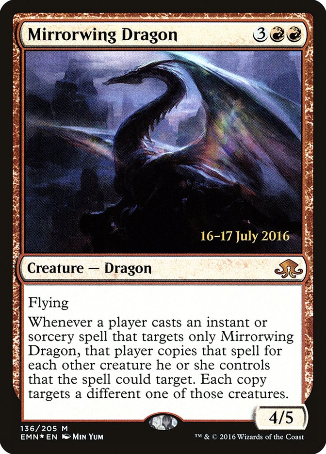 Mirrorwing Dragon [Eldritch Moon Prerelease Promos] | Golgari Games