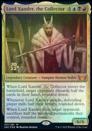 Lord Xander, the Collector [Streets of New Capenna Prerelease Promos] | Local Legends