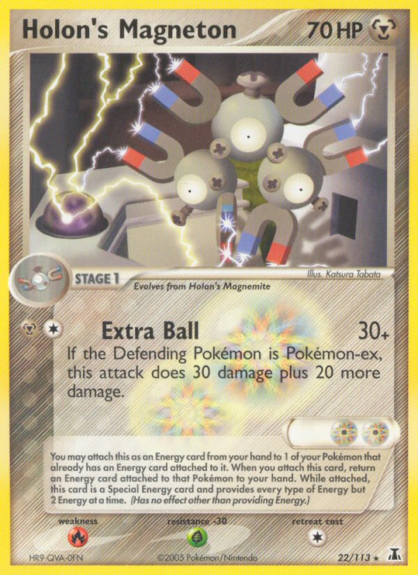 Holon's Magneton (22/113) [EX: Delta Species] | Golgari Games