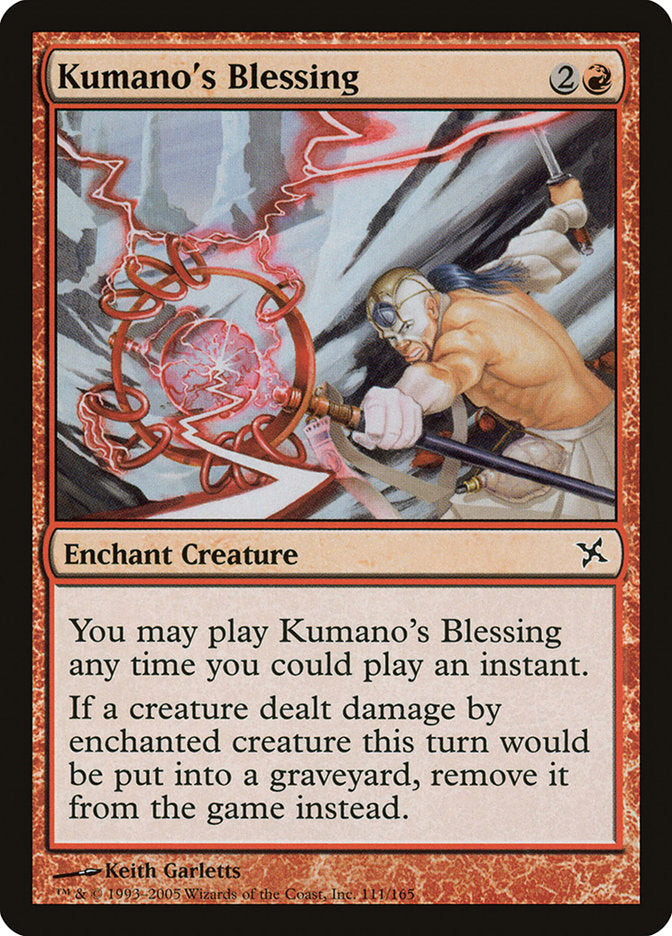Kumano's Blessing [Betrayers of Kamigawa] | Local Legends
