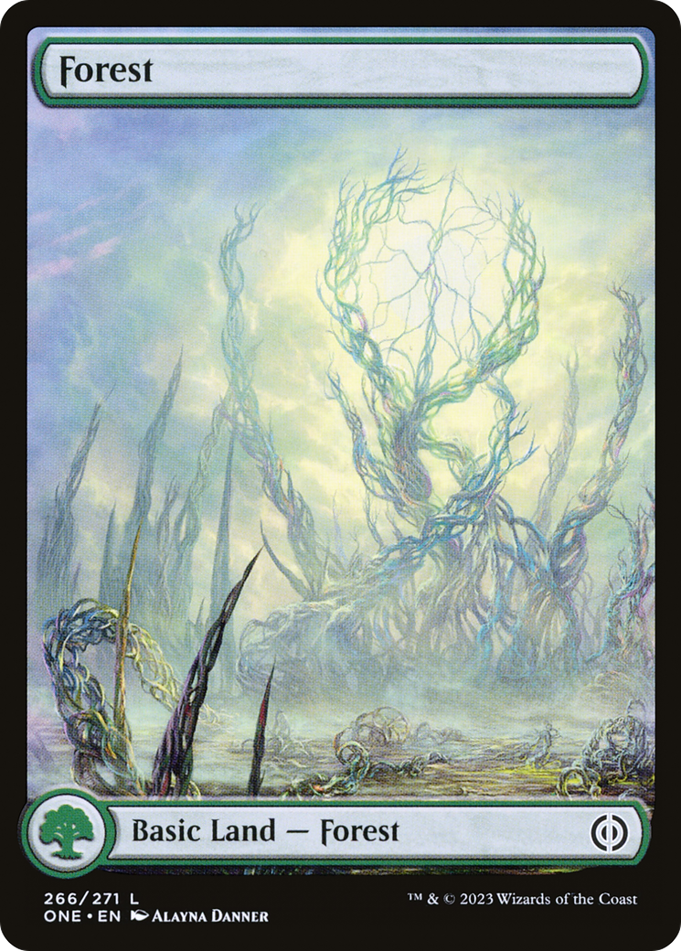 Forest (266) (Full-Art) [Phyrexia: All Will Be One] | Local Legends