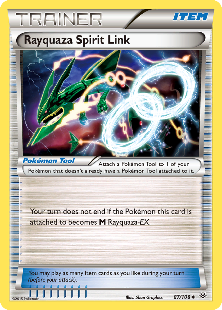 Rayquaza Spirit Link (87/108) [XY: Roaring Skies] | Golgari Games