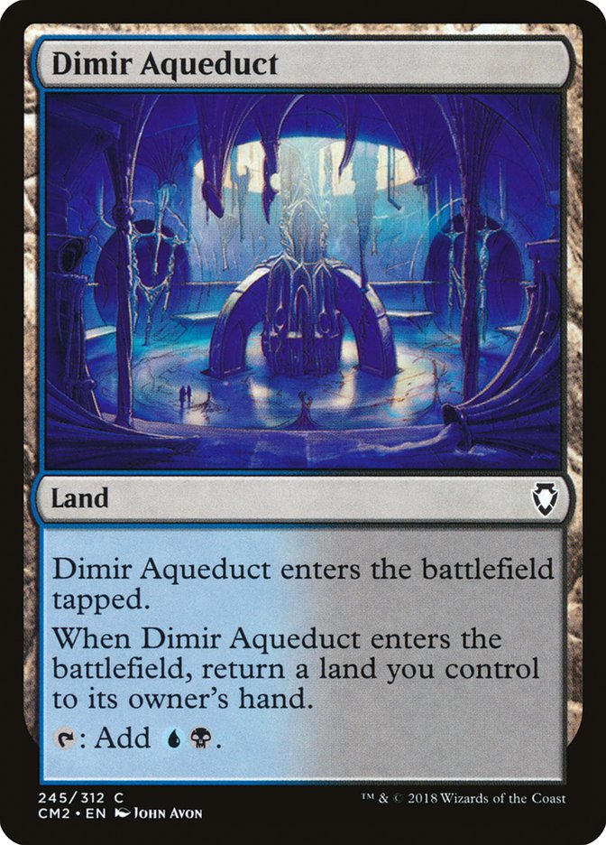 Dimir Aqueduct [Commander Anthology Volume II] | Golgari Games