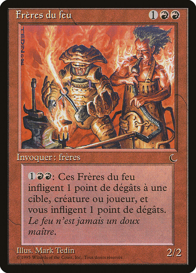 Brothers of Fire (French) - "Freres du feu" [Renaissance] | Golgari Games