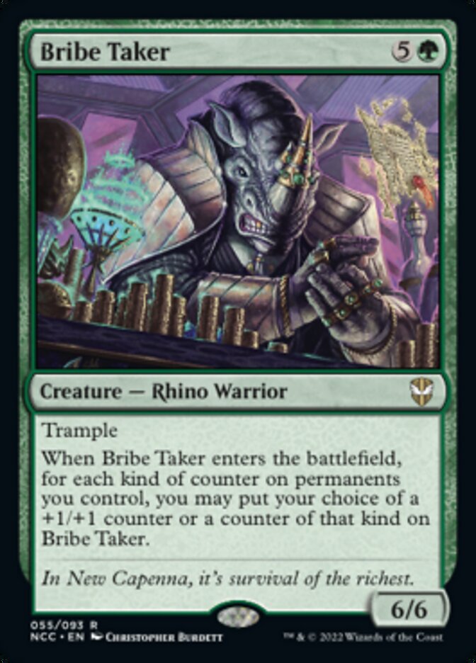 Bribe Taker [Streets of New Capenna Commander] | Golgari Games