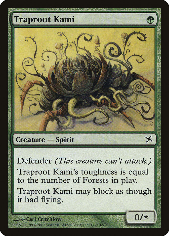 Traproot Kami [Betrayers of Kamigawa] | Golgari Games