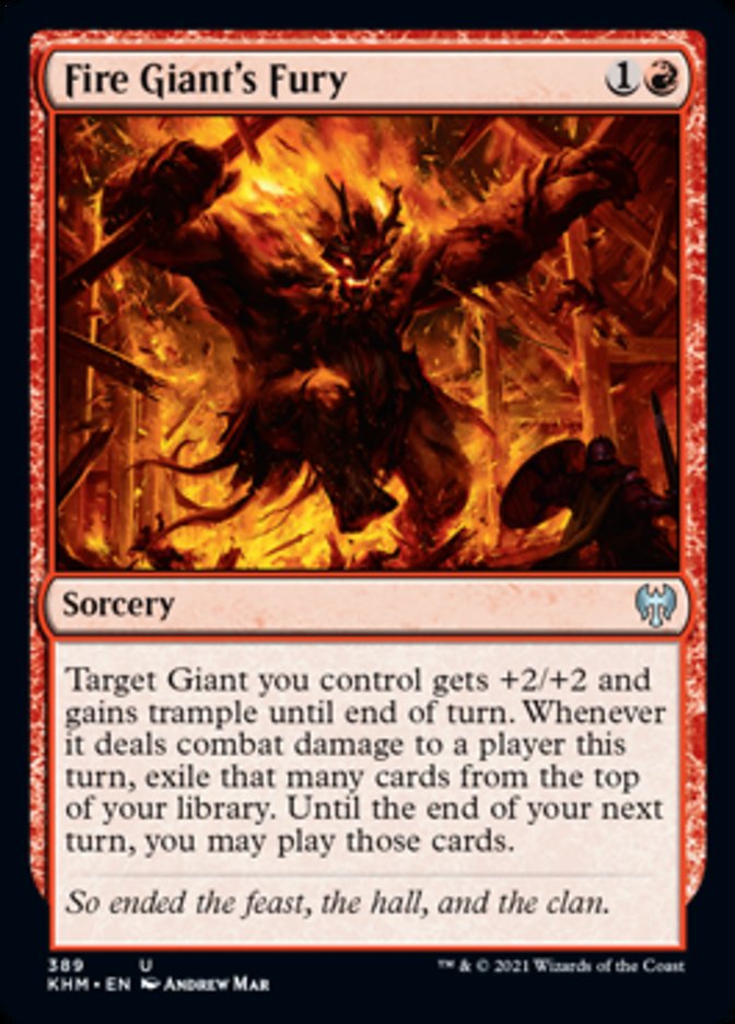 Fire Giant's Fury [Kaldheim] | Local Legends